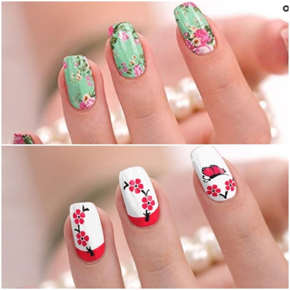 3 different sets. Pinks set of nail polish strips - Picture 1 of 8